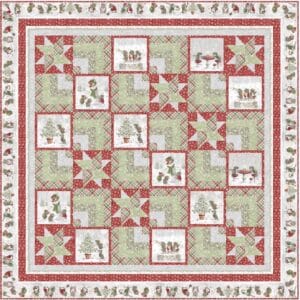 Cabin Stars Quilt Pattern