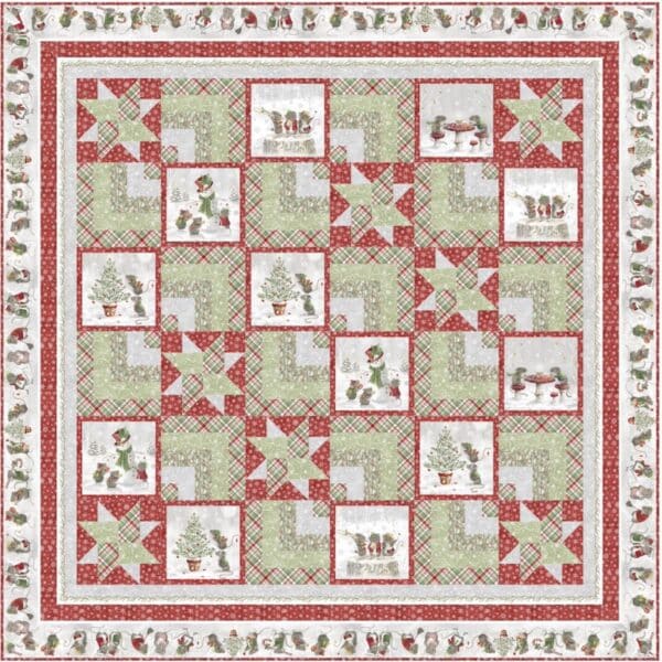 Cabin Stars Quilt Pattern