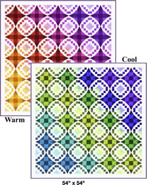 Circled Squares Quilt Pattern