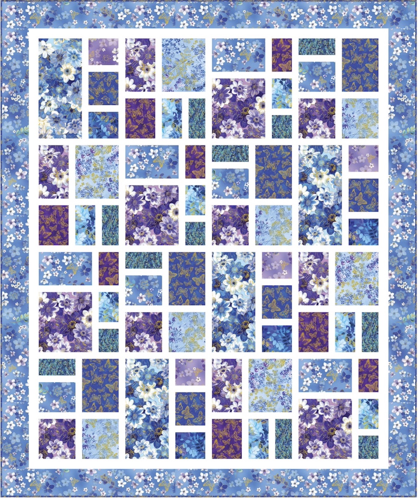 Parquet Impressions Quilt Pattern