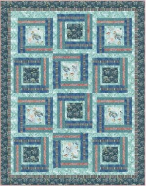 Sea Turtle Spin Quilt Pattern