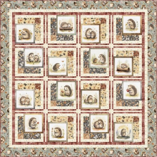 Framed Cuties Quilt Pattern