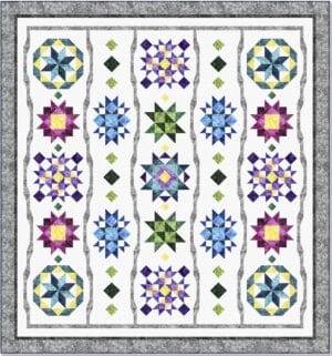Festival of Stars Quilt Pattern