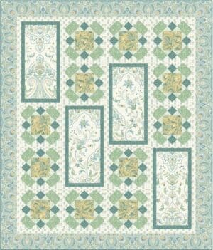 Trellised Garden Quilt Pattern