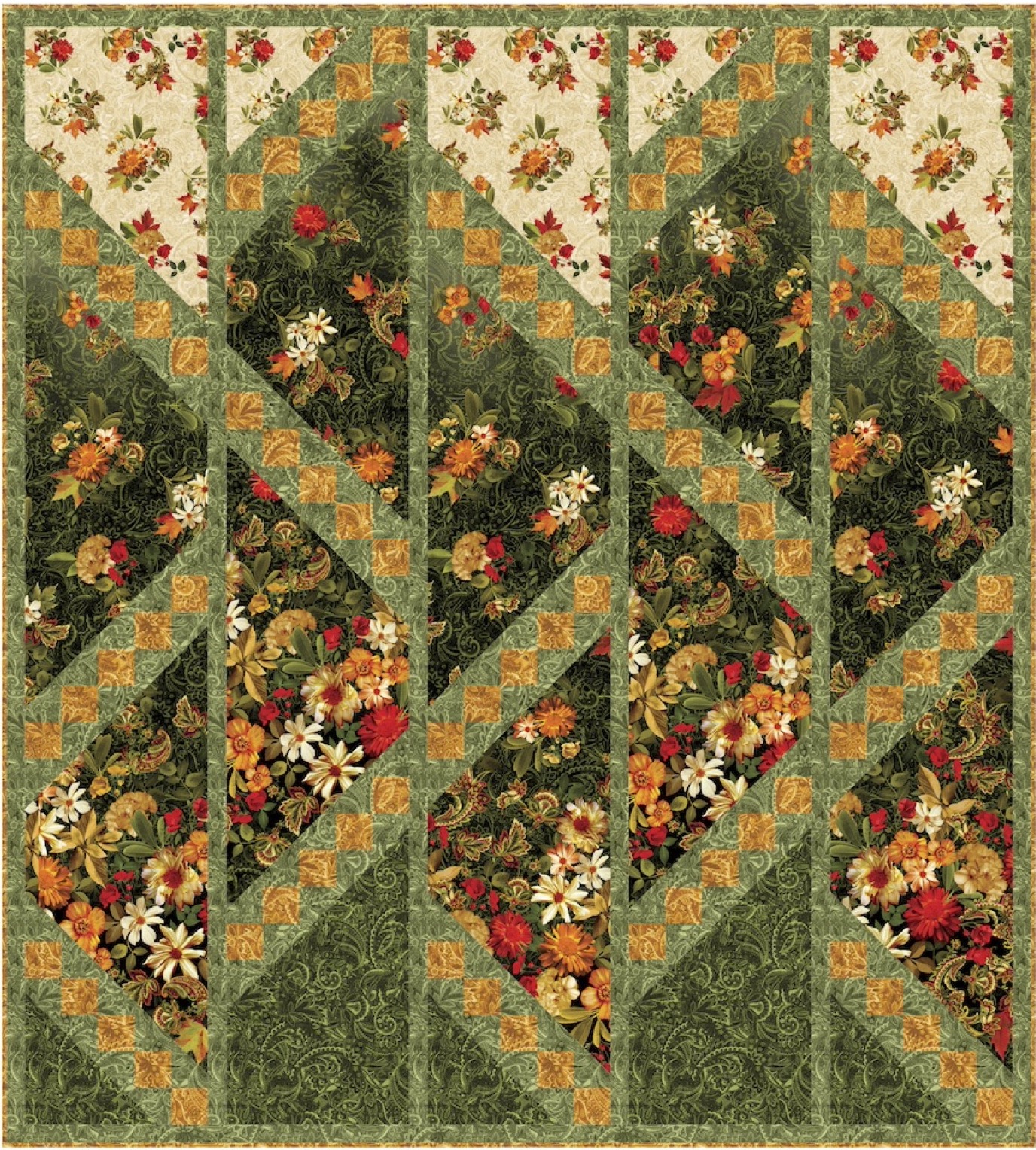 Harvest Twist Quilt Pattern