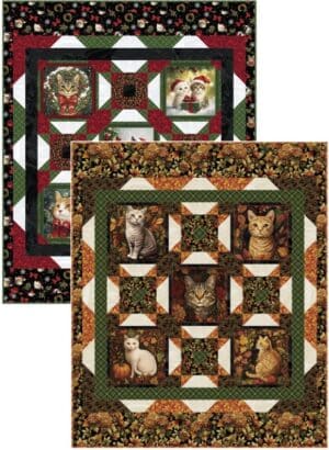 Holiday Purrs Quilt Pattern