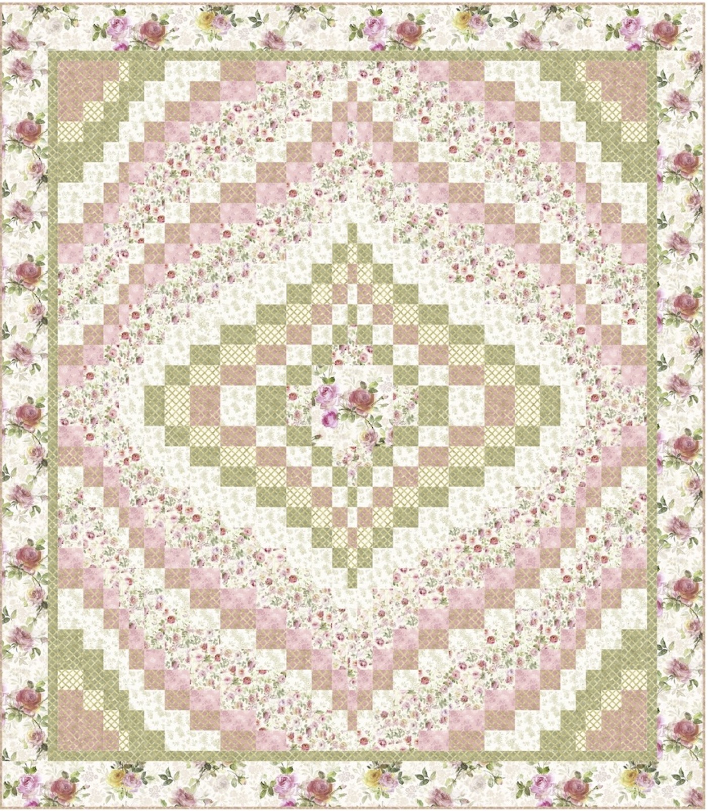 Cottage Reflection Quilt Pattern