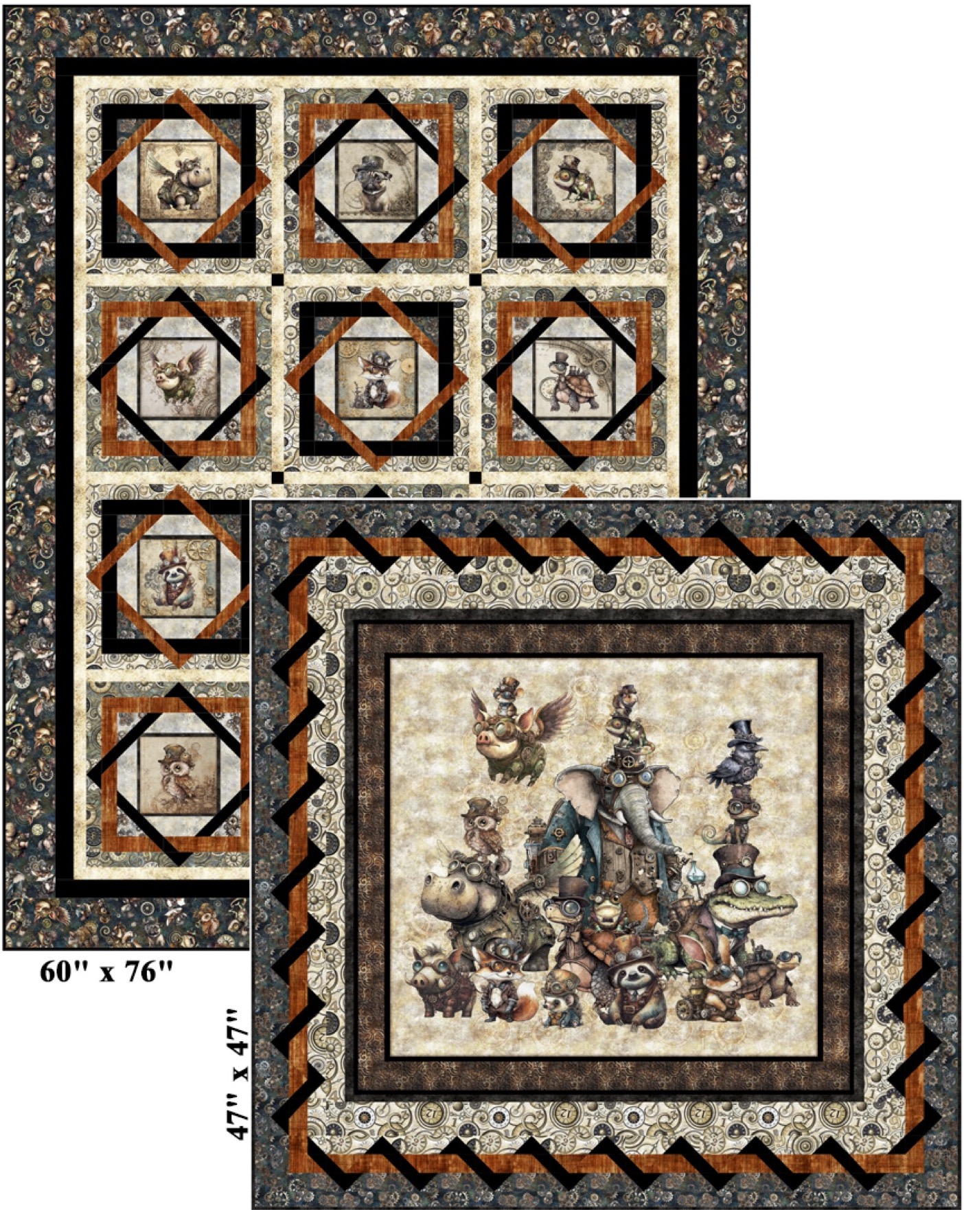 Geared Up Quilt Pattern