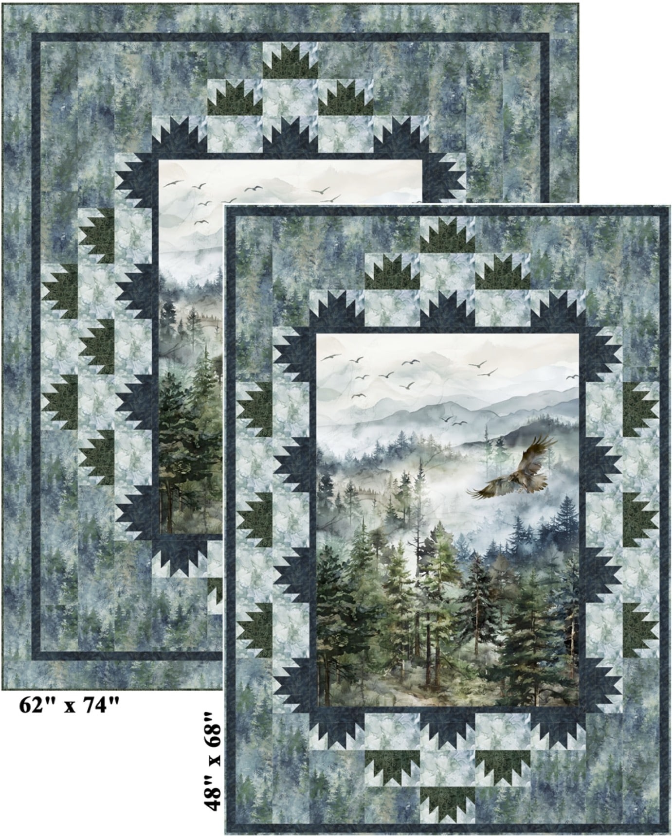 Mountaintop Flight Quilt Pattern