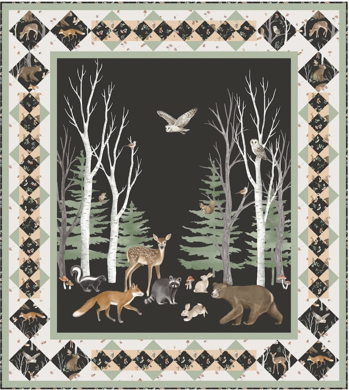 Nature's Parade Quilt Pattern