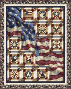 American Stars Quilt Pattern