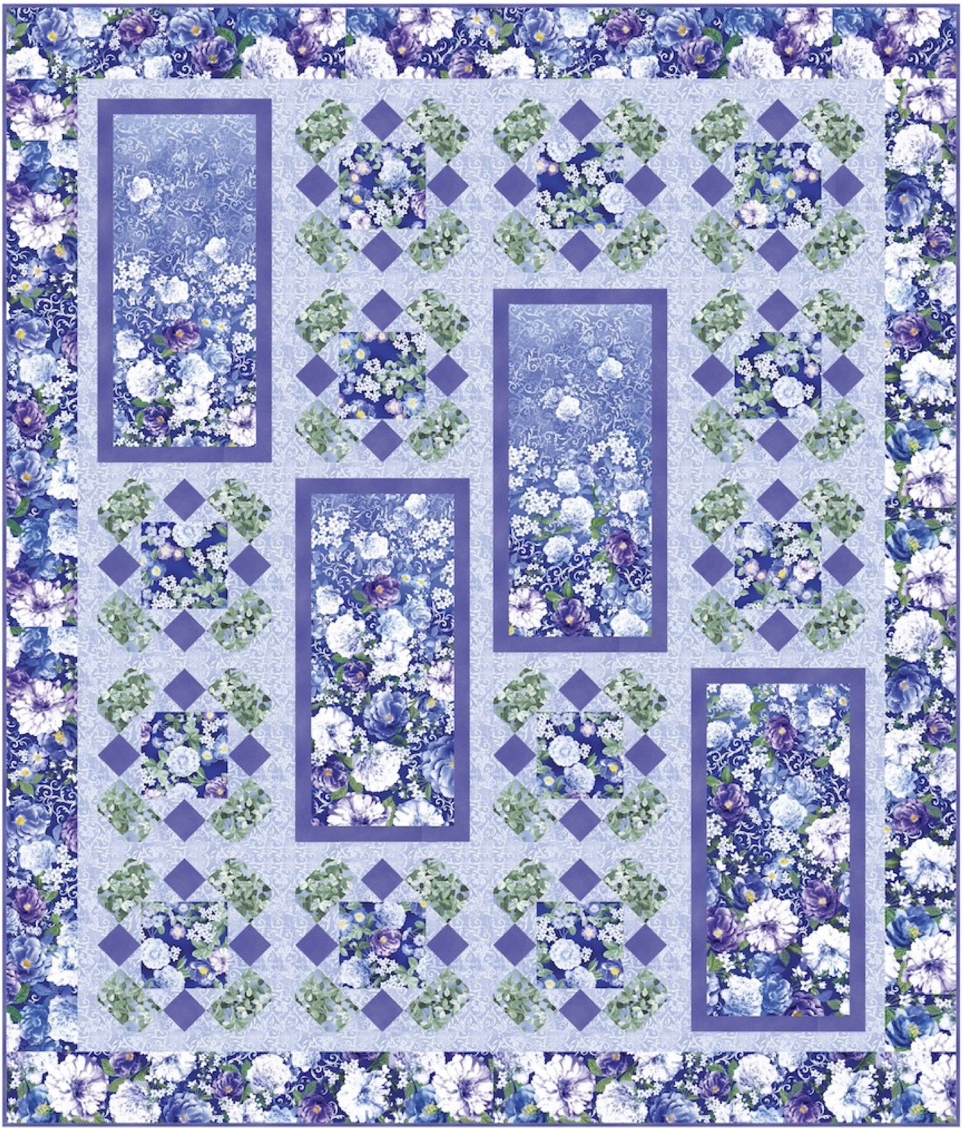Primrose Trellis Quilt Pattern